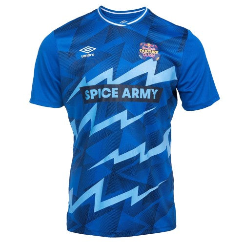 Front - Umbro Mens Culture Clash Red Bull Jersey