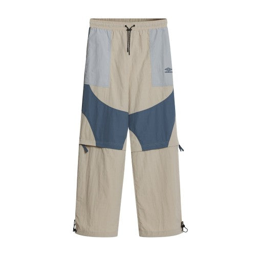 Front - Umbro Mens Zip-Off Loose Fit Tracksuit Bottoms