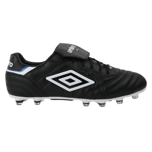 Front - Umbro Mens Speciali Eternal Team HG Leather Football Boots