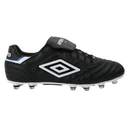 Front - Umbro Mens Speciali Eternal Team HG Leather Football Boots