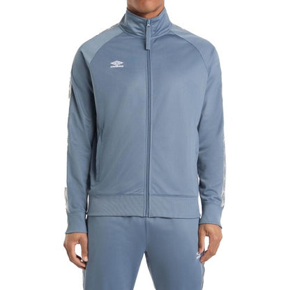 Front - Umbro Mens Taped Track Jacket