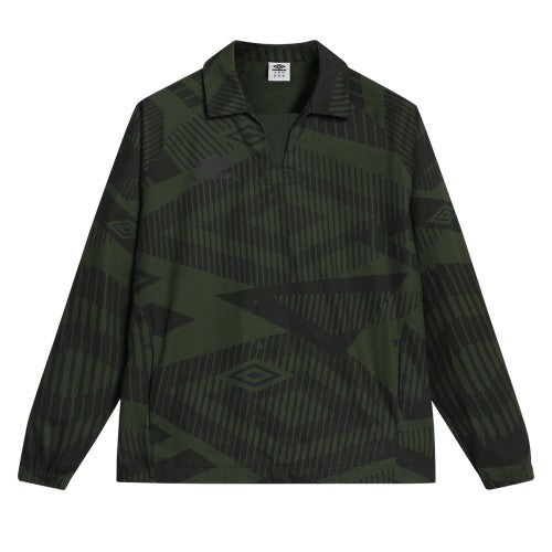 Front - Umbro Mens Printed Drill Top
