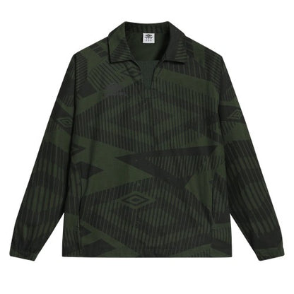 Front - Umbro Mens Printed Drill Top