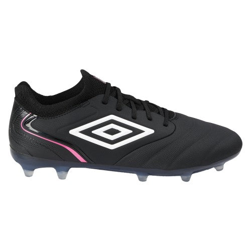 Front - Umbro Mens Tocco V Pro Leather Firm Ground Football Boots