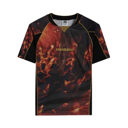 Front - Umbro Mens Panelled Raglan T-Shirt