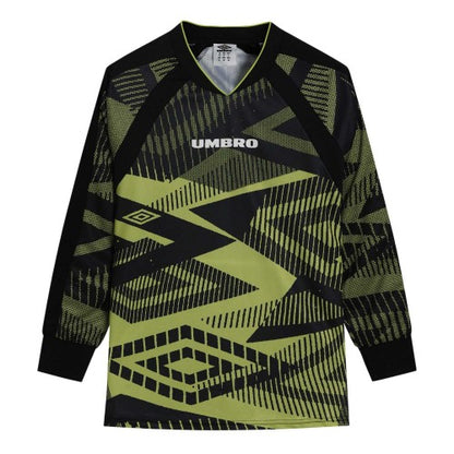 Front - Umbro Mens Printed Long-Sleeved Jersey