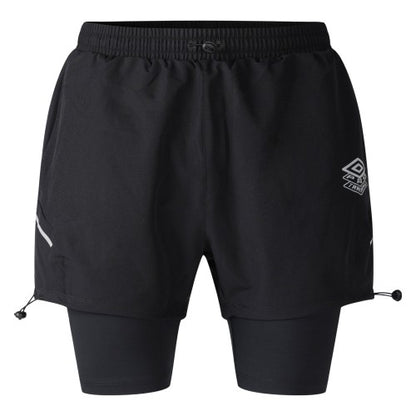 Front - Umbro Mens Pro Training Elite Hybrid Short
