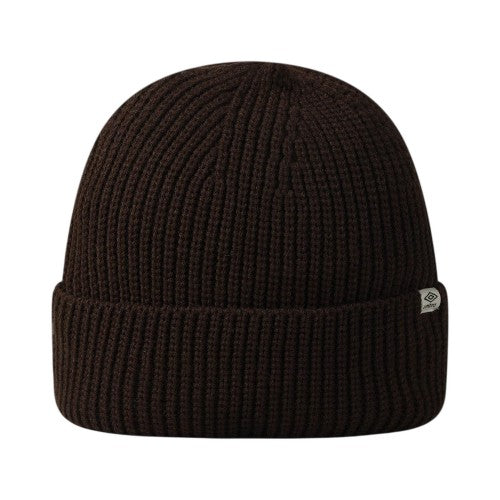Front - Umbro Ribbed Wide Cuff Beanie
