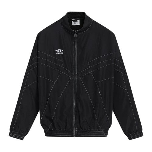 Front - Umbro Mens Relaxed Fit Track Jacket