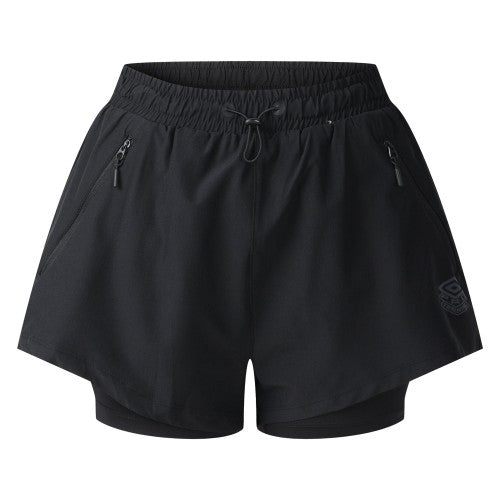 Front - Umbro Womens/Ladies Pro Training Hybrid Short