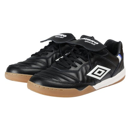 Front - Umbro Mens Speciali Tr Flap Top Full Grain Leather Trainers