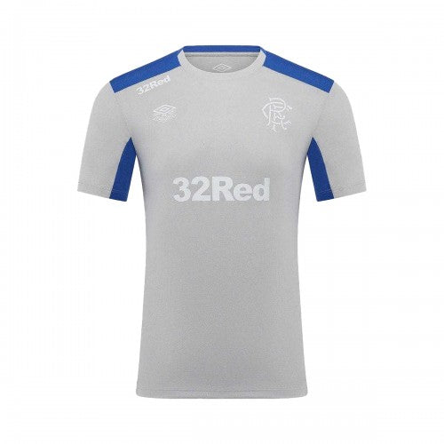 Front - Umbro Mens Pro Training Rangers FC Short-Sleeved Jersey