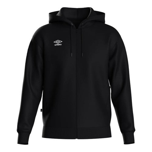 Front - Umbro Mens Club Leisure Full Zip Hoodie