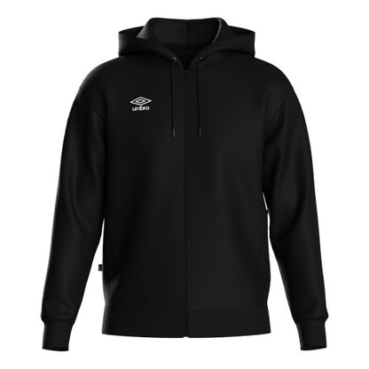 Front - Umbro Mens Club Leisure Full Zip Hoodie