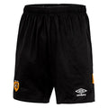 Front - Hull City AFC Childrens/Kids 22/23 Umbro Home Shorts