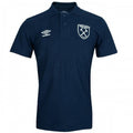 Front - West Ham United FC Mens  22/23 Umbro Polo Shirt