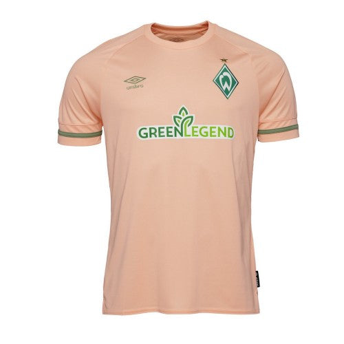 Front - SV Werder Bremen Childrens/Kids 22/23 Umbro Away Jersey