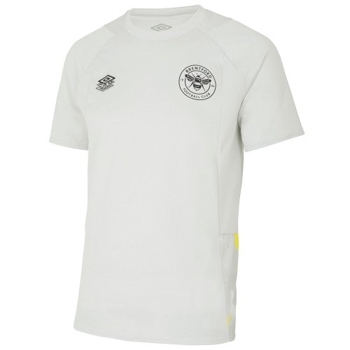 Front - Brentford FC Mens 22/23 Umbro Training Jersey