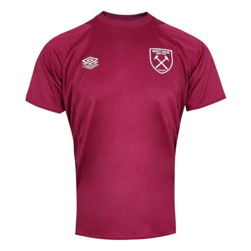 West Ham United FC Mens 22/23 Umbro Training Jersey Discounts on