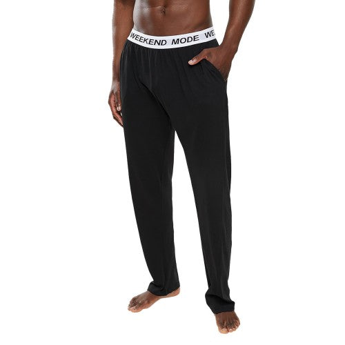 Front - Brave Soul Mens Weekend Mode Jersey Lounge Pants