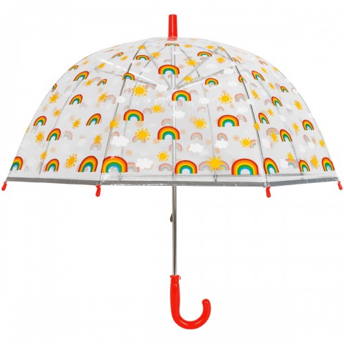 Front - X-Brella Childrens/Kids Rainbow Dome Umbrella