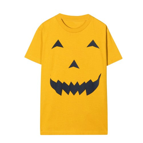 Front - Brave Soul Womens/Ladies Pumpkin T-Shirt Dress