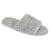 Front - Womens/Ladies Faux Fur Slide Slippers