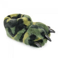 Front - Childrens/Kids Camo Claw Slippers
