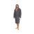 Front - Cargo Bay Mens Bonded Fleece Hooded Dressing Gown