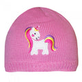 Front - Girls Unicorn Winter Hat