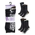 Front - Womens/Ladies Animal Print Socks (Pack Of 6)