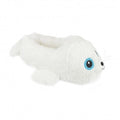 Front - Slumberzzz Childrens/Kids Seal Slippers