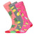 Front - Womens/Ladies Fruit Wellington Socks (Pack Of 3)