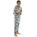 Front - Follow That Dream Kids Glow In Dark Dinosaurs Onesie