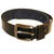 Front - Forest Mens Textured Leather Belt
