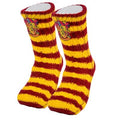 Red-Yellow - Front - Harry Potter Womens-Ladies Gryffindor Slipper Socks
