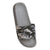 Front - Sand Rocks Mens Camo Sliders