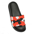 Red - Front - Sand Rocks Boys Camo Sliders