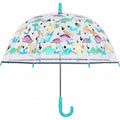 Front - X-Brella Childrens/Kids Pastel Dinosaur Dome Umbrella
