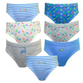Front - Tom Franks Kids Boys Dino Briefs (Pack Of 7)