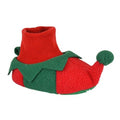 Front - Slumberzzz Christmas Baby Elf Slippers