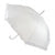 Front - Drizzles Frilled Bridal Stick Umbrella