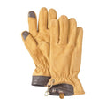 Front - Timberland Mens Nubuck Gloves
