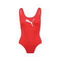 Front - Puma Womens/Ladies Logo One Piece Swimsuit