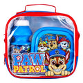 Blue - Back - Paw Patrol Childrens-Kids Chase Lunch Box Set