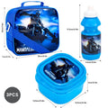 Blue - Back - Star Wars: The Mandalorian Childrens-Kids Lunch Box Set