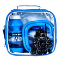 Blue - Side - Star Wars: The Mandalorian Childrens-Kids Lunch Box Set