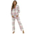 Front - Foxbury Womens/Ladies Check Pyjama Set