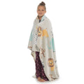 Front - RJM Childrens/Kids Glow In The Dark Safari Throw