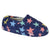 Front - Slumberzzz Childrens/Kids Star Print Fleece Lined Slipper